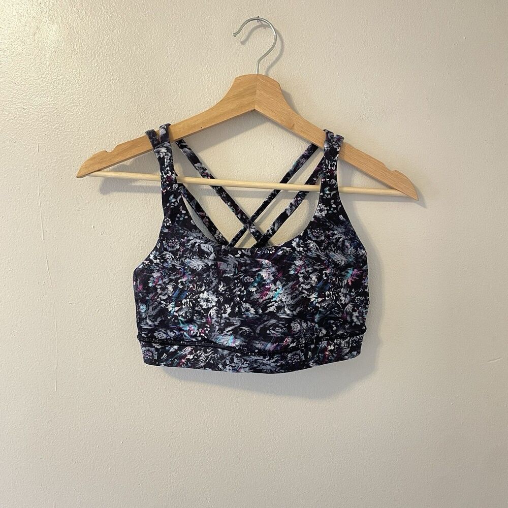 Lululemon Energy Bra in GCFM Women’s Sz 6